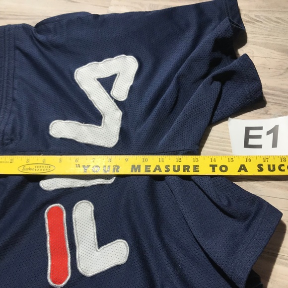 Vintage 90's FILA Shorts Spellout Drawstring - Picture 8 of 8